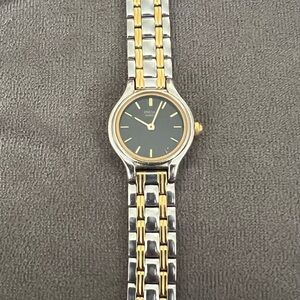 Pulsar Vintage Women's Two-Tone Gold and Silver Watch
